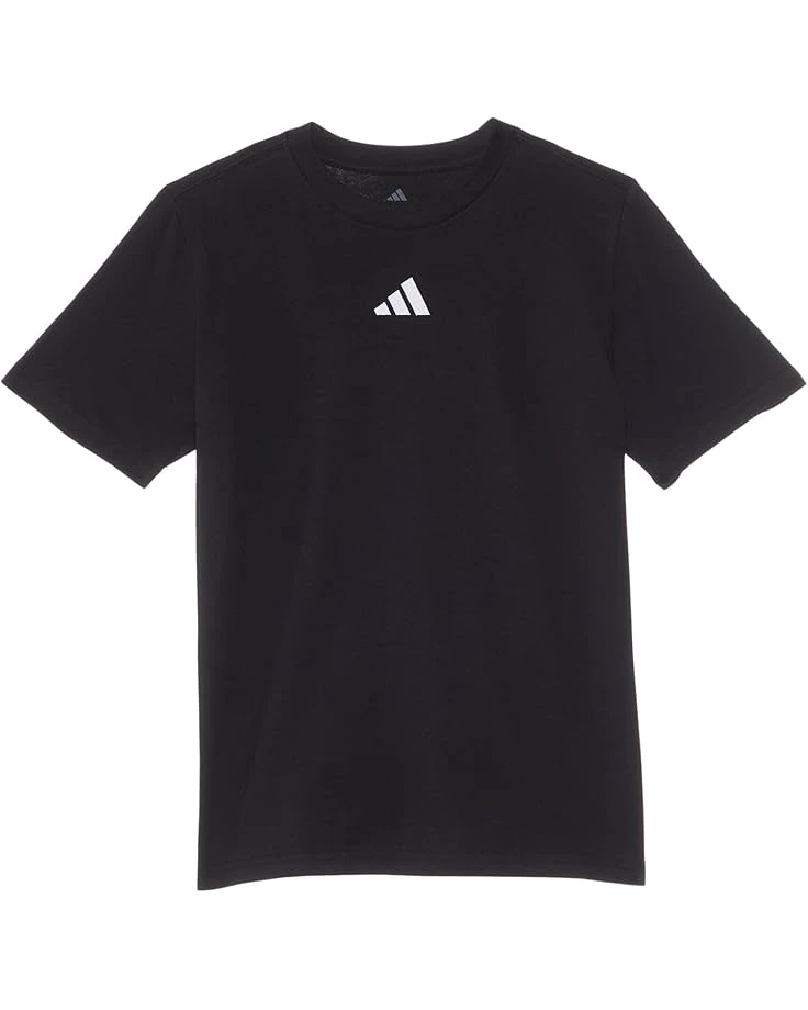 adidas Kids Small Embroidered Logo Tee (Big Kids) | Shirts & Tops 1 adidas Kids Small Embroidered Logo Tee (Big Kids) | Shirts & Tops