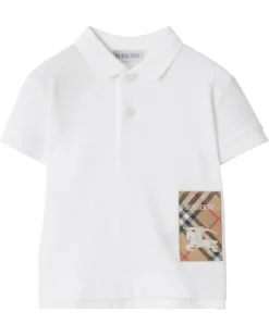 Burberry Kids Johane EKD Label Polo Shirt (Toddler/Little Kid/Big Kid) | Shirts & Tops -Shoes For Every Day 519jA4btTOL. AC SR736920