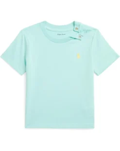 Polo Ralph Lauren Kids Cotton Jersey Crewneck Tee (Infant/Toddler) | Shirts & Tops -Shoes For Every Day 51GNo oMf7L. AC SR736920