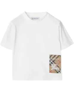 Burberry Kids Cedar EKD Label T-Shirt (Infant/Toddler) | Shirts & Tops -Shoes For Every Day 51IeBkaKPUL. AC SR736920