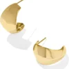 Kendra Scott Krista Metal Hoop Earrings