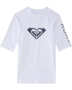 Roxy Kids Whole Hearted Short Sleeve (Big Kids) | Swimwear