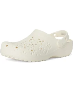 Crocs Classic Clogs with Floral Cut Out Design -Shoes For Every Day 51ifBYIJsCL. AC SR736920