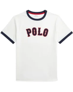 Polo Ralph Lauren Kids Baseball-Logo Cotton Jersey Tee (Big Kid) | Shirts & Tops -Shoes For Every Day 51jWX xjhtL. AC SR736920