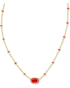 Kendra Scott Mini Elisa Enamel Frame Short Pendant Necklace | Necklaces -Shoes For Every Day 51oD0ribfOL. AC SR736920