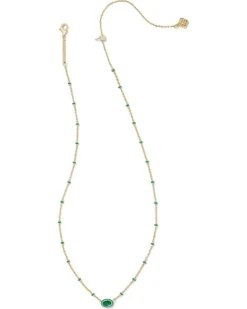 Kendra Scott Mini Elisa Enamel Frame Short Pendant Necklace | Necklaces -Shoes For Every Day 51pqwENIuXL. AC SR736920