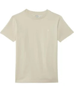 Polo Ralph Lauren Kids Cotton Jersey Crewneck Tee (Toddler/Little Kid) | Shirts & Tops