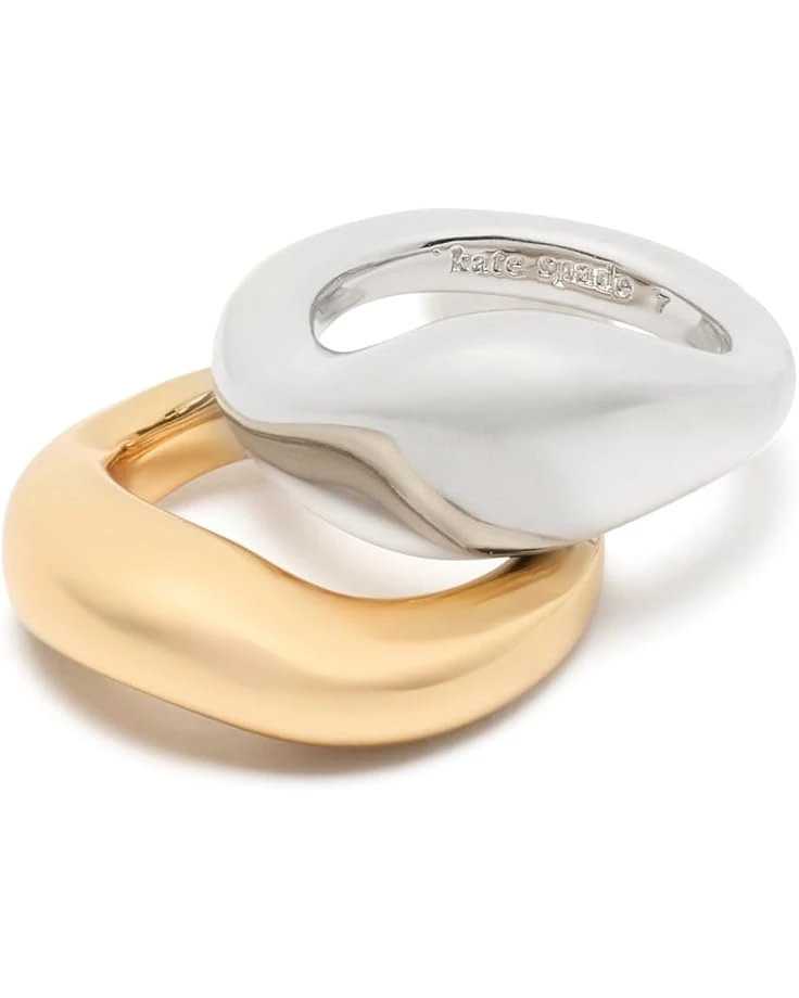 Kate Spade New York Molten Stacking Rings 1 Kate Spade New York Molten Stacking Rings