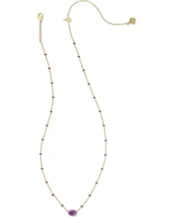 Kendra Scott Mini Elisa Enamel Frame Short Pendant Necklace | Necklaces -Shoes For Every Day 51sR5HeN2FL. AC SR736920