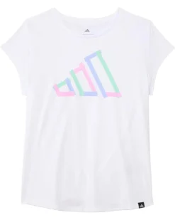 adidas Kids Cap Sleeve Poly Tee (Big Kid) | Shirts & Tops -Shoes For Every Day 51wMgG4NX3L. AC SR736920