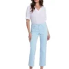 NYDJ Marilyn Straight Ankle Jeans in Aquatic