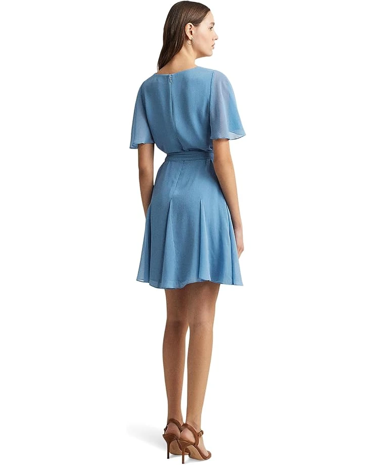 Lauren Ralph Lauren Crinkle Georgette Surplice Dress | Dresses 2 Lauren Ralph Lauren Crinkle Georgette Surplice Dress | Dresses - Image 2