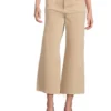 Paige Anessa With Set in Pockets And Raw Hem in Vintage Soft Sand | Jeans