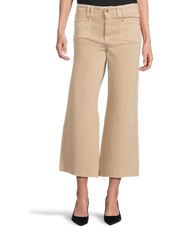 Paige Anessa With Set in Pockets And Raw Hem in Vintage Soft Sand | Jeans 1 Paige Anessa With Set in Pockets And Raw Hem in Vintage Soft Sand | Jeans