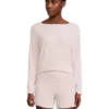 Barefoot Dreams Cozychic Ultra Lite® Boatneck Pullover and Short Set | Sweaters