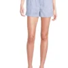 Madewell Boxer Pull-on - Blue Mixed Stripe | Shorts