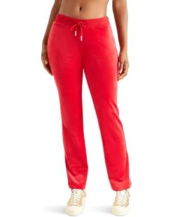 Juicy Couture Rib Waist Velour Pants with Drawcord -Shoes For Every Day 612s0LRgADL. AC SR736920