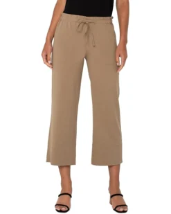 Liverpool Los Angeles Pull On Tie Waist Wide Leg Ankle Pant 26" | Pants -Shoes For Every Day 613cONUOY1L. AC SR736920