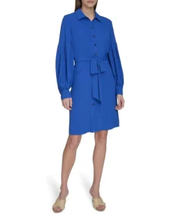 Calvin Klein Aerowash Self Tie A-Line | Dresses 9 Calvin Klein Aerowash Self Tie A-Line | Dresses -Shoes For Every Day 616DQk0fifL. AC SR736920