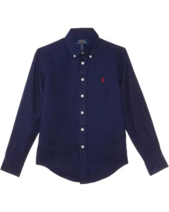 Polo Ralph Lauren Kids Linen Shirt (Big Kid) | Shirts & Tops -Shoes For Every Day 616OP76ni3L. AC SR736920
