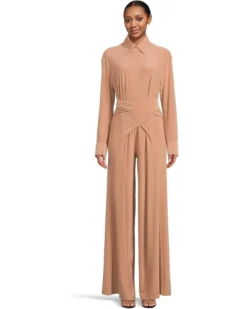 Norma Kamali Four Sleeve Shirt Jumpsuit | Jumpsuits & Rompers