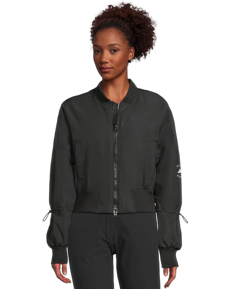 adidas by Stella McCartney Woven Bomber Cropped JF6030 | Coats & Outerwear 1 adidas by Stella McCartney Woven Bomber Cropped JF6030 | Coats & Outerwear