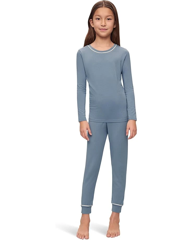 Eberjey Kids Long Pajama Set (Toddler/Little Kids/Big Kids) | Sleepwear 1 Eberjey Kids Long Pajama Set (Toddler/Little Kids/Big Kids) | Sleepwear