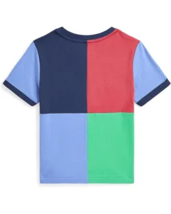 Polo Ralph Lauren Kids Color-Blocked Cotton Jersey Tee (Toddler/Little Kid) | Shirts & Tops -Shoes For Every Day 619JE8W81wL. AC SR736920