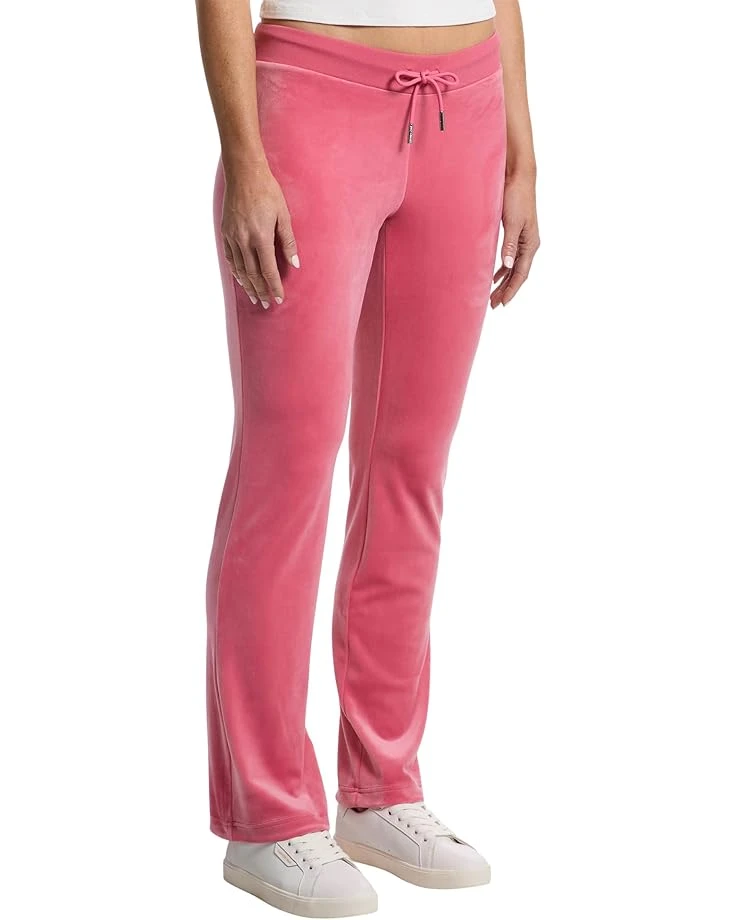 Juicy Couture Luxe Velour Rib Waist Velour Pants with Mixed Ston 2 Juicy Couture Luxe Velour Rib Waist Velour Pants with Mixed Ston - Image 2