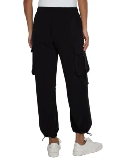 Liverpool Los Angeles Cinch Hem Pullon Parachute Cargo Pants 25.5" 4 Liverpool Los Angeles Cinch Hem Pullon Parachute Cargo Pants 25.5" -Shoes For Every Day 61Auuz5NKxL. AC SR736920