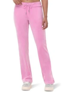 Juicy Couture Rib Waist Velour Pants with Drawcord -Shoes For Every Day 61Bdzm rLdL. AC SR736920