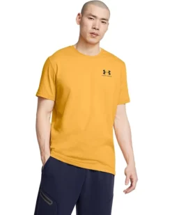 Under Armour Sportstyle Left Chest Short Sleeve | Shirts & Tops -Shoes For Every Day 61CKNCvt6JL. AC SR736920
