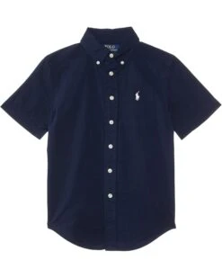 Polo Ralph Lauren Kids Cotton Seersucker Short-Sleeve Shirt (Toddler/Little Kid) | Shirts & Tops -Shoes For Every Day 61Cnur2HFL. AC SR736920