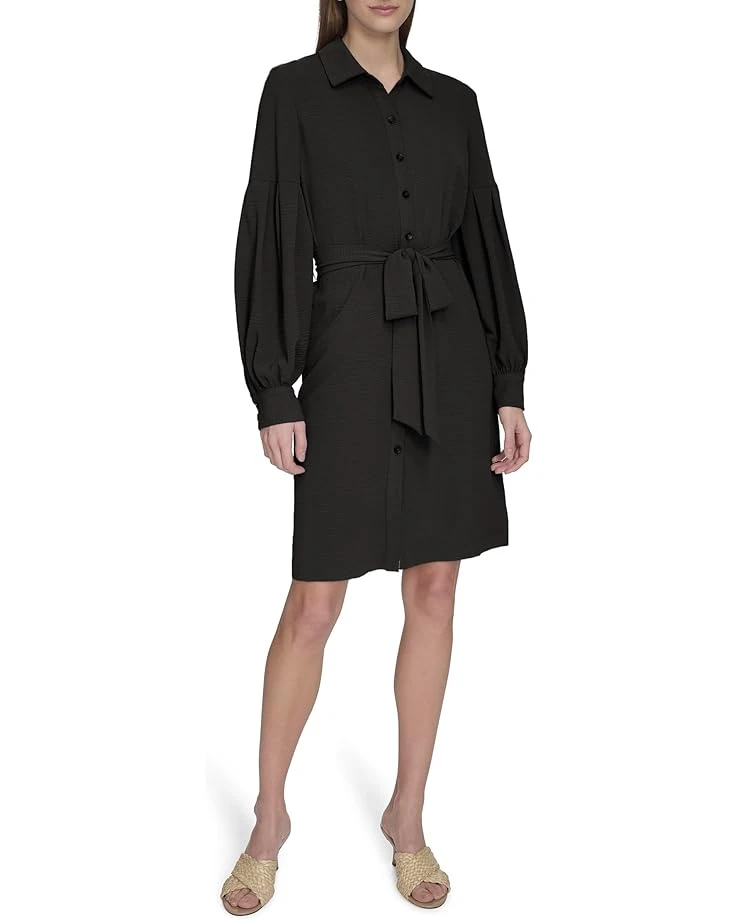 Calvin Klein Aerowash Self Tie A-Line | Dresses 1 Calvin Klein Aerowash Self Tie A-Line | Dresses