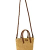 Lauren Ralph Lauren Woven Straw Medium Brie Tote Bag | Handbags