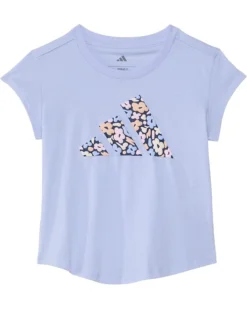 adidas Kids Cap Sleeve Tee (Toddler/Little Kid) | Shirts & Tops