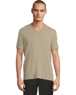 John Varvatos Miles V-Neck K3595S25 | Shirts & Tops -Shoes For Every Day 61Hp T6UzTL. AC SR736920