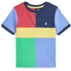 Polo Ralph Lauren Kids Color-Blocked Cotton Jersey Tee (Toddler/Little Kid) | Shirts & Tops
