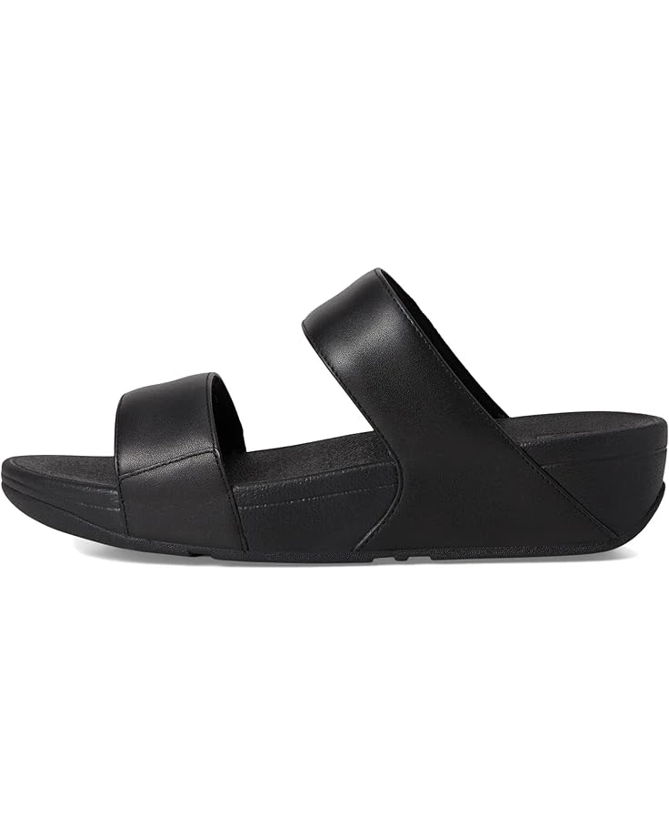 FitFlop Lulu Leather Slides | Heels 4 FitFlop Lulu Leather Slides | Heels - Image 4