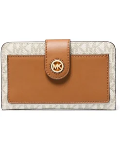 MICHAEL Michael Kors Mk Charm Medium Tab Pocket Bifold | Wallets -Shoes For Every Day 61L8qGy2h L. AC SR736920