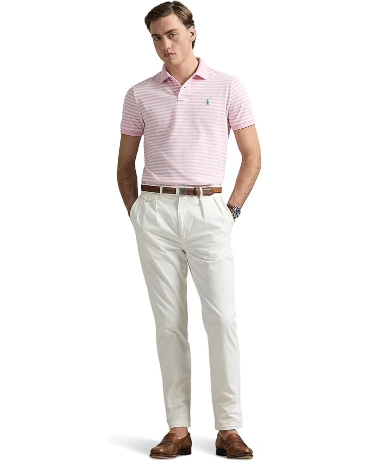 Polo Ralph Lauren Classic Fit Striped Mesh Polo Shirt | Shirts & Tops 4 Polo Ralph Lauren Classic Fit Striped Mesh Polo Shirt | Shirts & Tops - Image 4