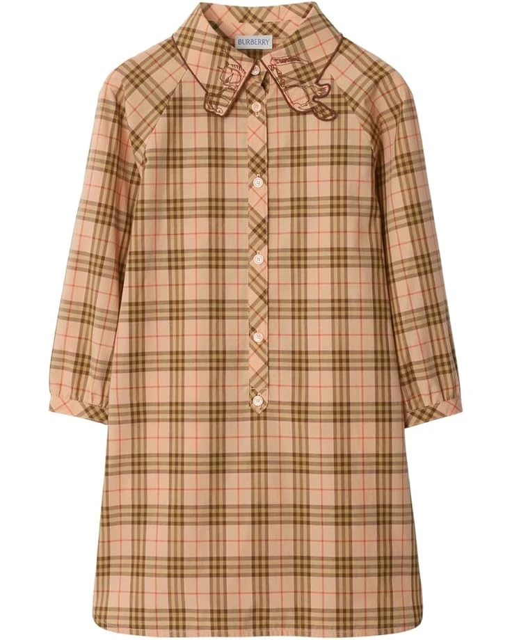 Burberry Kids Elodie Check Dress (Toddler/Little Kid/Big Kid) | Dresses 1 Burberry Kids Elodie Check Dress (Toddler/Little Kid/Big Kid) | Dresses