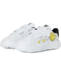 adidas Kids Smiley World Advantage Sportswear Shoes (Toddler) | Sneakers & Athletic Shoes