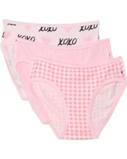 Kickee Pants Kids Print Girl's Underwear Set of 3 (Big Kid) | Socks -Shoes For Every Day 61N4fru2hwL. AC SR736920