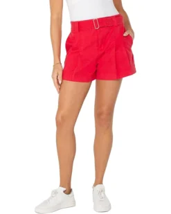 Liverpool Los Angeles Pleated Trouser Shorts