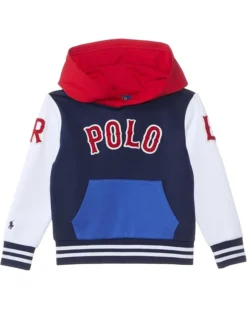Polo Ralph Lauren Kids Double Knit Tech Pullover Hoodie (Toddler/Little Kid) | Hoodies & Sweatshirts