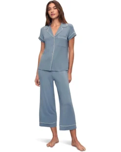 Eberjey Gisele - The Cropped Pajama Set | Sleepwear -Shoes For Every Day 61O7Ra0eB1L. AC SR736920