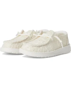 Hey Dude Kids Wendy Crochet Lace (Toddler) | Sneakers & Athletic Shoes