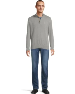Barbour Cotton Half Zip Knitted Jumper | Sweaters -Shoes For Every Day 61Oq54DAnnL. AC SR736920