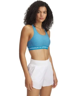 Under Armour Cross-Back Mid Heather Bra | Underwear & Intimates -Shoes For Every Day 61OzjjqIpoL. AC SR736920